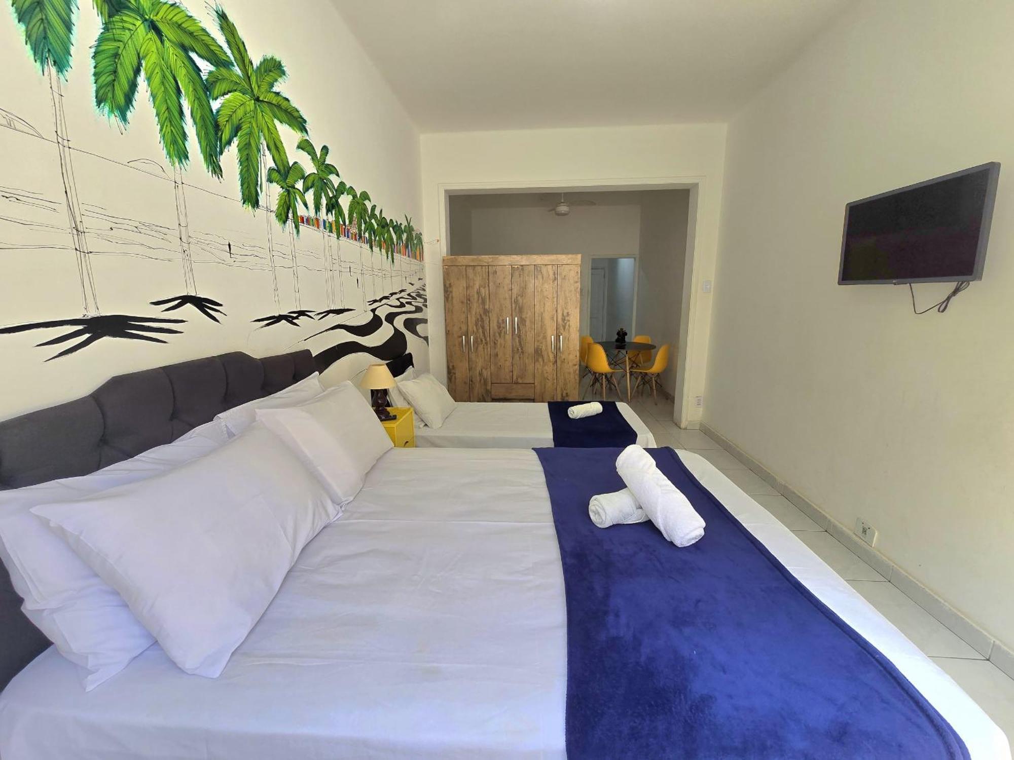 Qto E Sala, Smart Tv, Wi-Fi, Ar-Cond, Praia De Copacabana Río de Janeiro Exterior foto